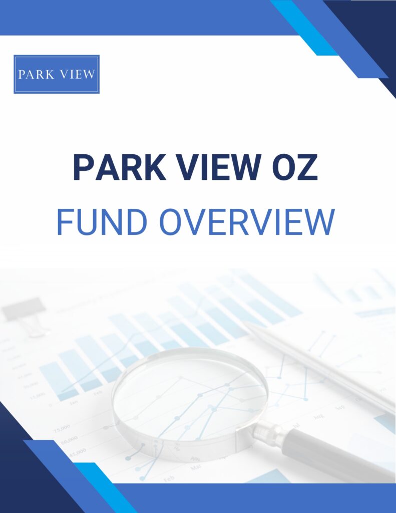 Park View OZ Fund Overview